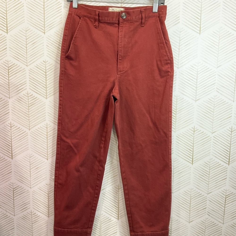 Madewell Women's Rust Chinos
